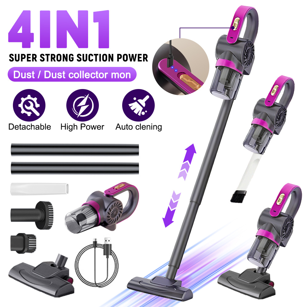 4 in 1 handheld vacuum cleaner ultra lightweight   8000 pa powerful suction high speed motor vacuuming mopping sweeping suitable for home carpets pet hair cleaning easy to   and store     3000 mah carpet cleaner  