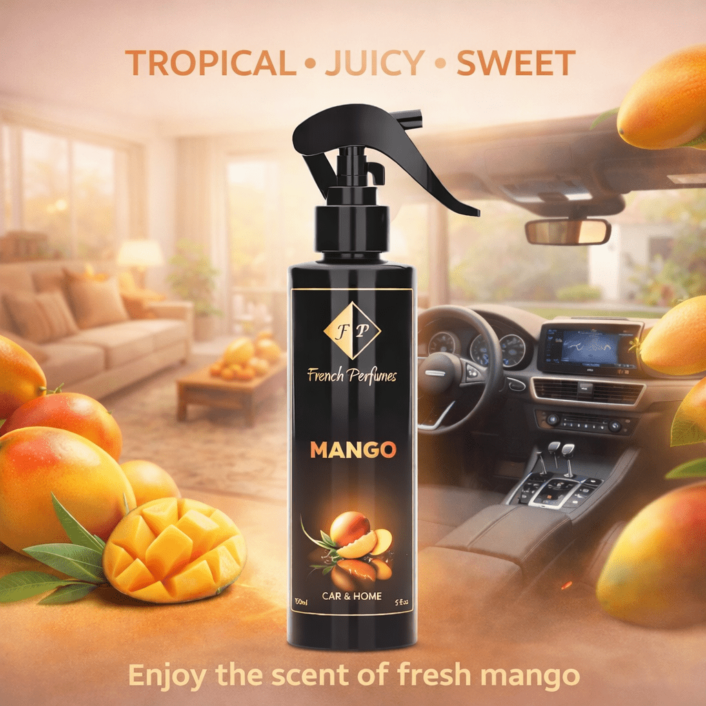 Air Freshener No. Mango - Mango - 150 Ml - Unisex, For Lovers Of Exotic Freshness And Fruity Energy, Opening, Elevated Perfume Level, Long-lasting For Car And Home.