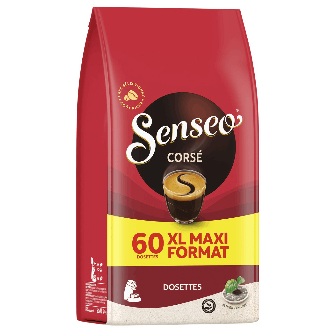 lot de 600 dosettes compatible   corsé