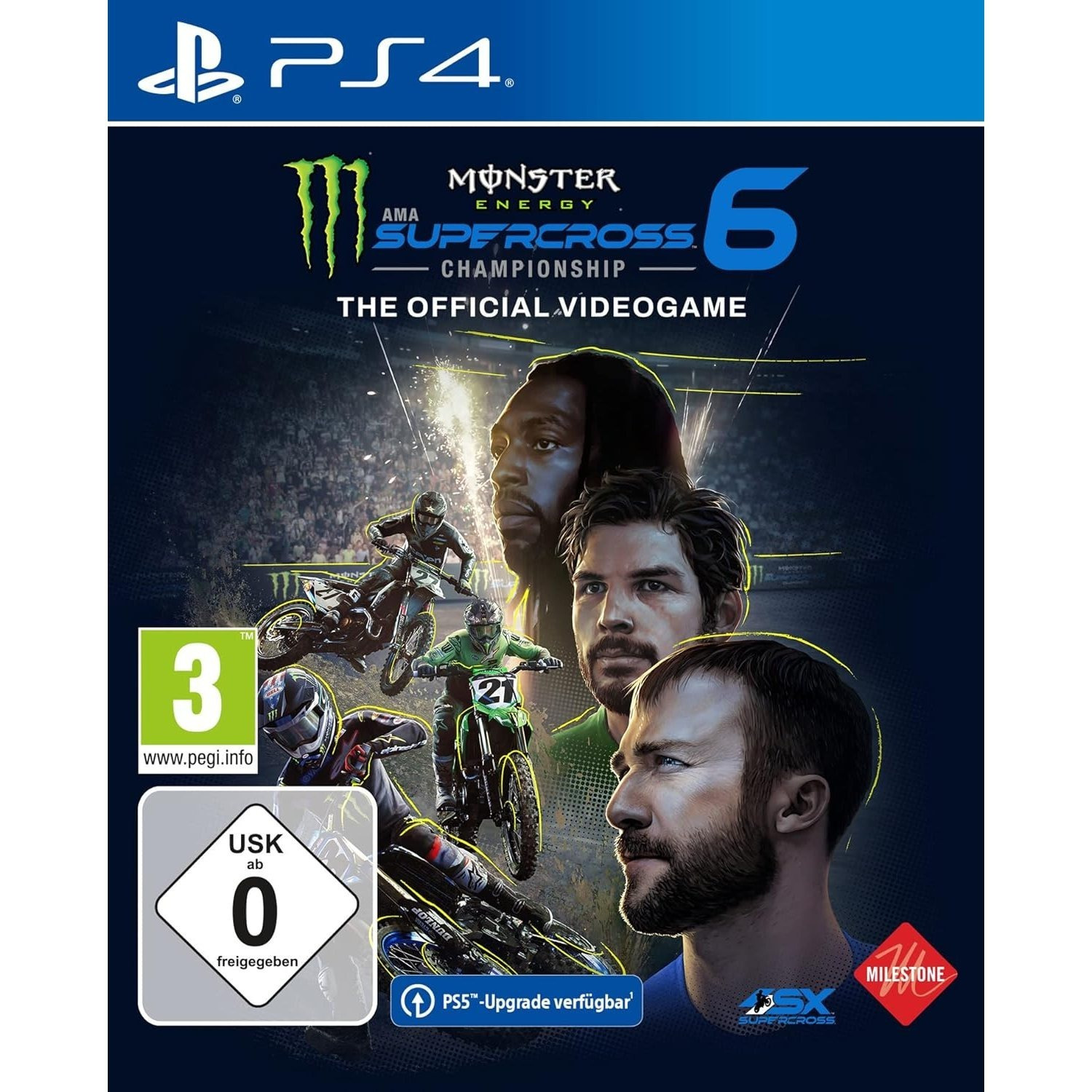 Ps4 Monster Energy 6 For Playstation 4