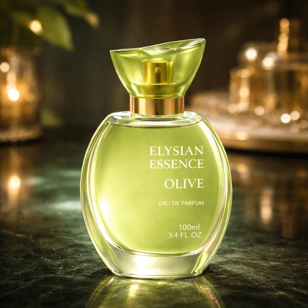 TEMU Perfume For Women Elysian Olive Edp 100ml, Floral Fragrance For Ladies With Clean Top Notes, A , And A Smooth Base Of Musk And Light Woods, Long