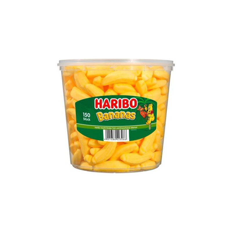 Haribo Bananas 150pcs 1050g