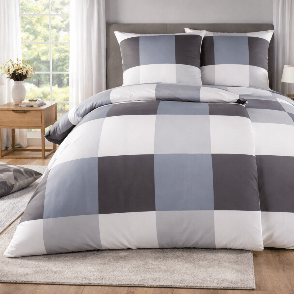 TEMU Bed Linen 135x200 4pcs Set - Bedding Set Suitable For Allergy Sufferers - Bed Sheet 135 X 200 & Pillowcase 80x80 | Modern & High-quality