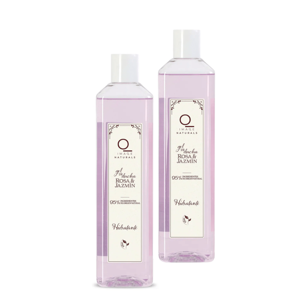 TEMU de 2 geles de baño y ducha Dia rosas y de 750 ml. Limpieza diaria con agradable floral y práctico formato .