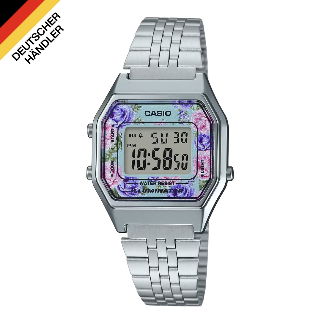 La680wa-2c Ladies' Watch With Floral Pattern