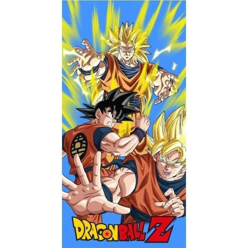 Dragon Ball Goku Beach Towel, 70x140cm, 100% Polyester