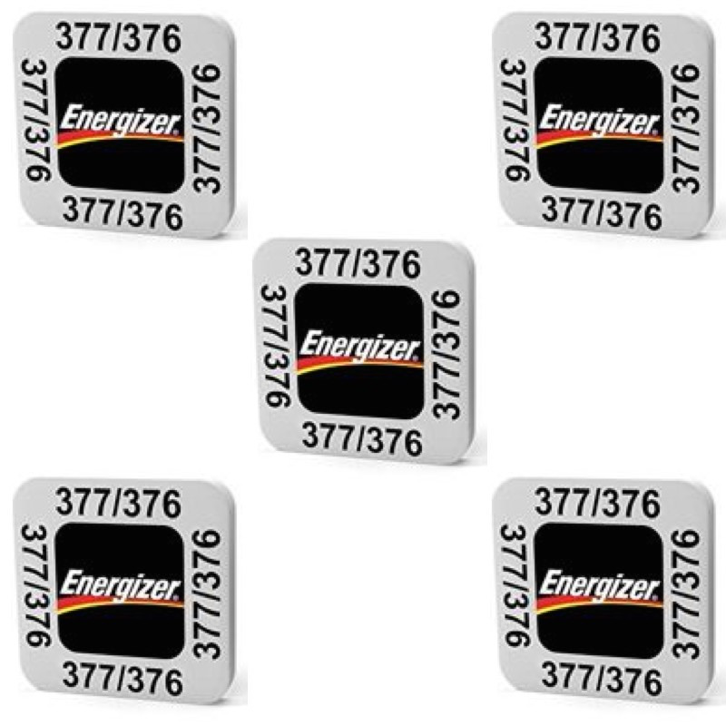 TEMU 377/376 SR626SW ENERGIZER lot de 5 piles pour montre