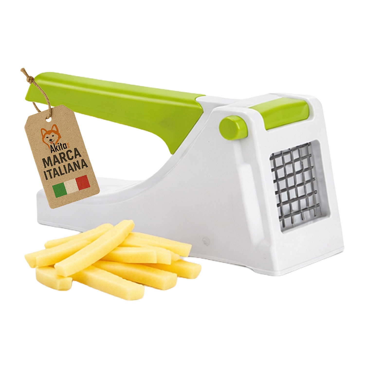 Ink Slicer With Stainless Steel Blade, Manual Plastic Slicer, Precise And Uniform Cutting, Kitchen Tool For Chips, And Fries, Easy To Clean