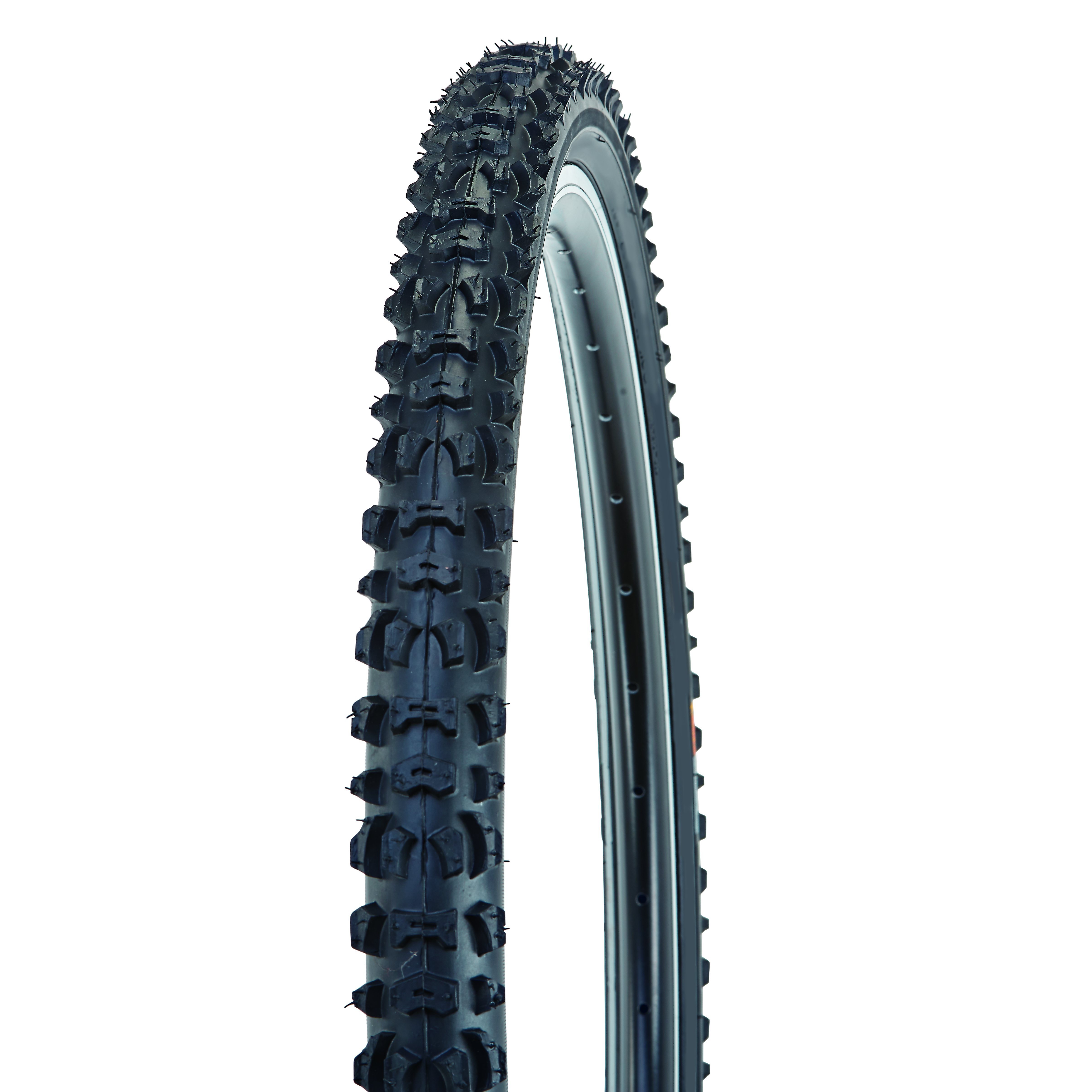 Image of Prophete Mtb Bike Tire 26" – 26 X 2.10 (54-559), Cross-profile, Black, Ideal For Off-road Riding, Durable And Long-lasting Mountain Bike Tire – And Stability For Off-road Tours