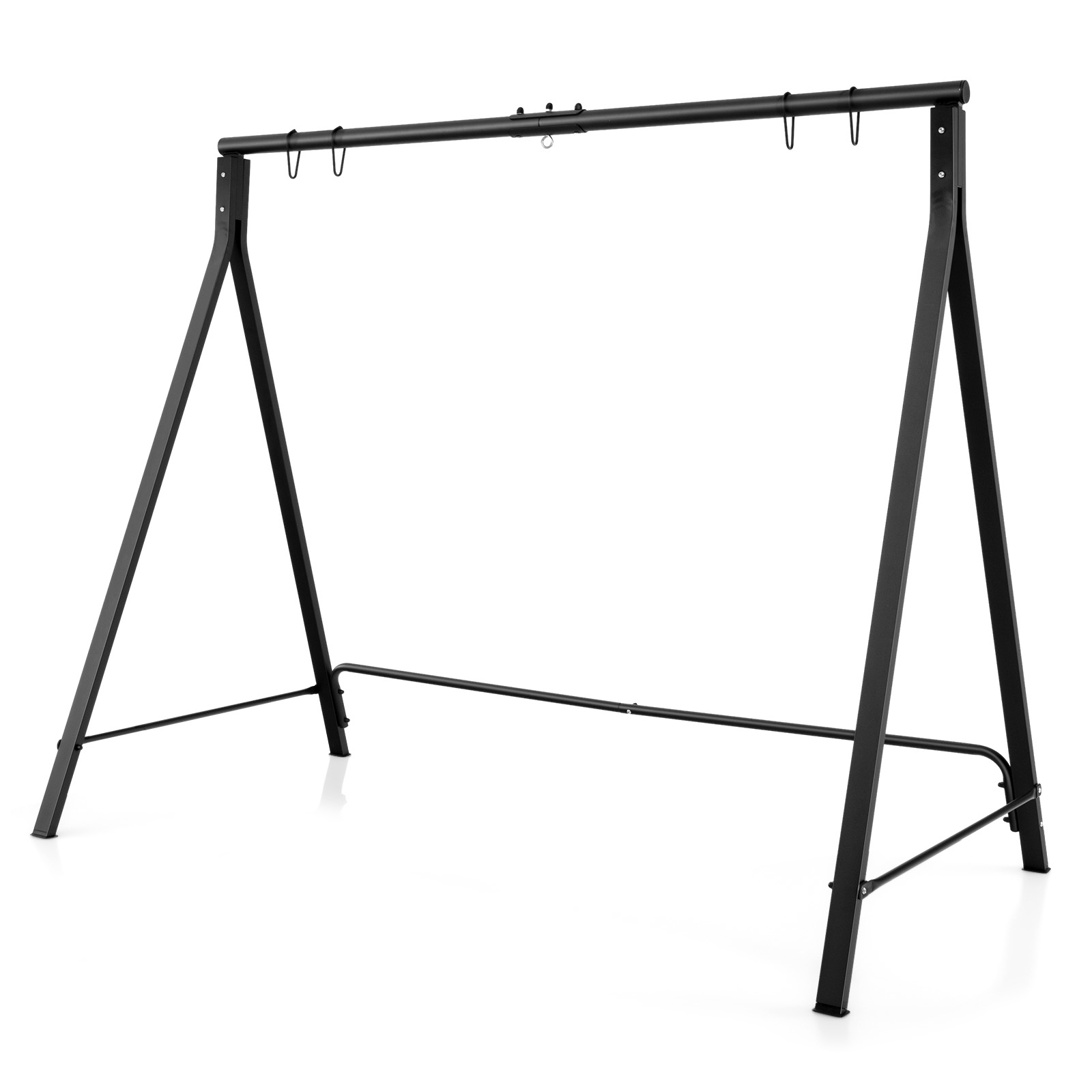 Heavy-duty A-shaped Metal Frame For Porch, Yard, Garden, 210.82 X 114.3 X 175.