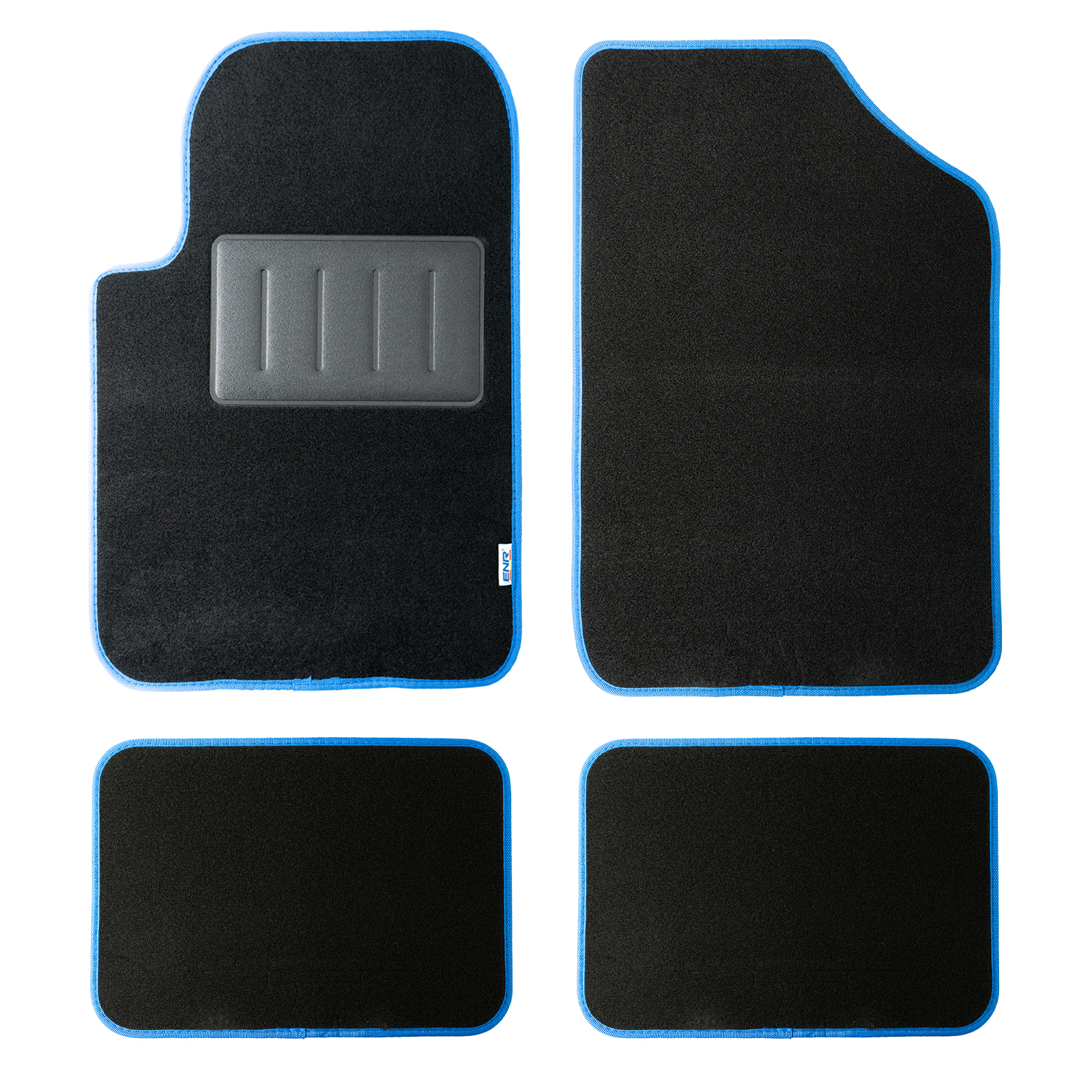 TEMU Alfombra coche,Juego 4 de Alfombrillas Universales para coche, accesorios para el interior,Antideslizantes-4 Piezas