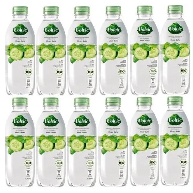 Image of 12 Bottles Volvic Essencemint Cucumber 0.75l With One-way Deposit