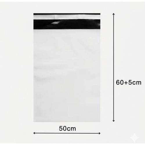 pack de 50/100 bolsas de envío courier 50x60cm fabricadas en españa | bolsas autoadhesivas impermeables y resistentes | sobres plásticos para paquetería, e-commerce, y tiendas online | embalaje seguro para envíos de ropa, documentos y productos