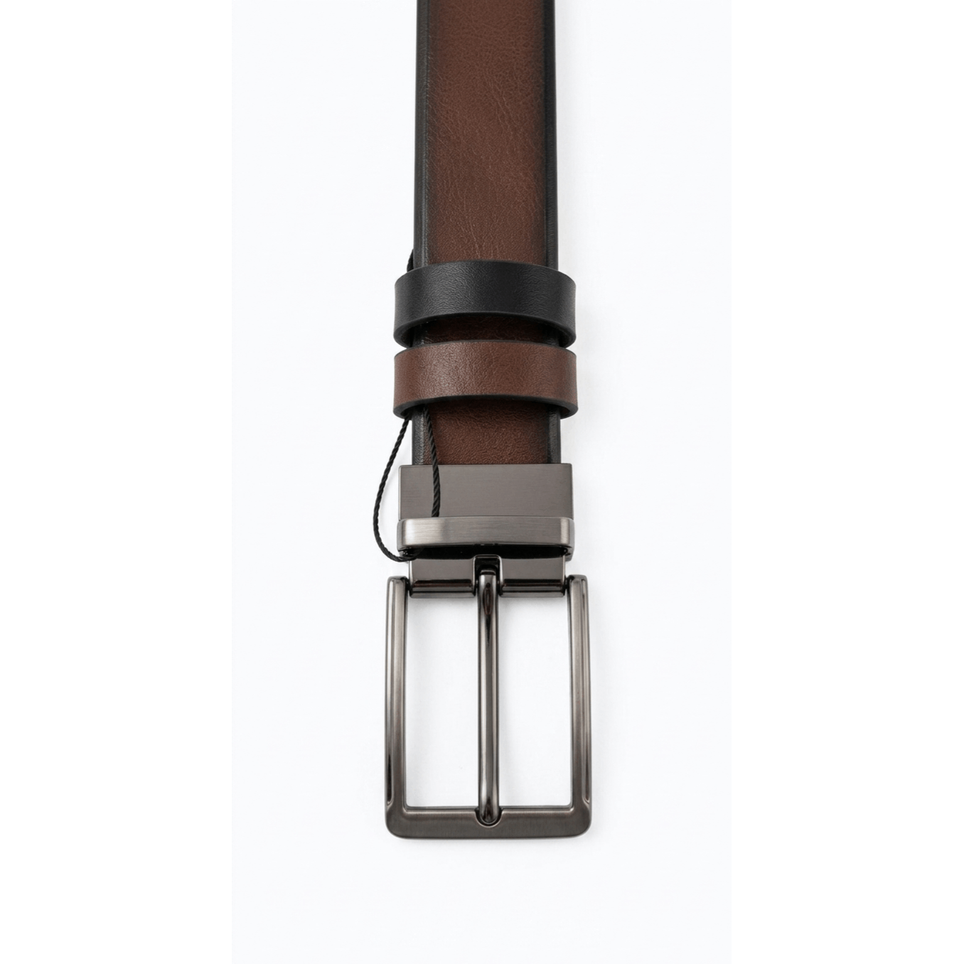 Men'-color Brown/black Belt