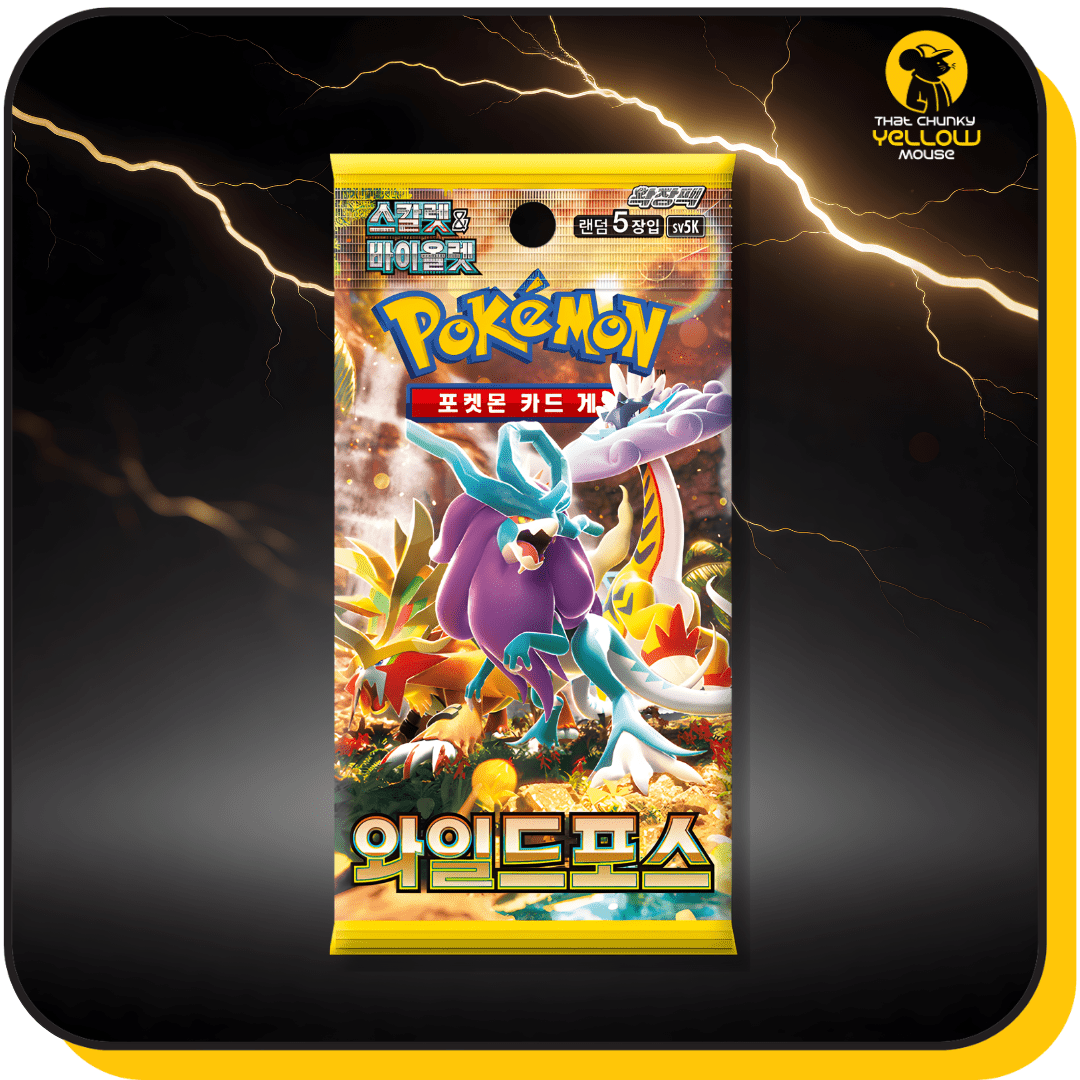 TEMU Cards Temporal , Korean Wild Force - Booster Pack Including 1 Single Booster Pack - Tcym Product