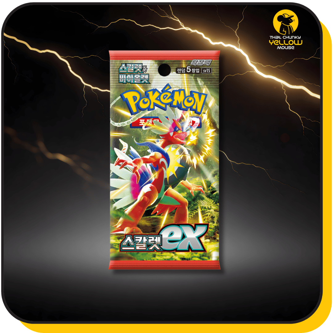 That Chunky Yellow Mouse Pokemon Japanese Booster Bundle - Violet 3 Pack