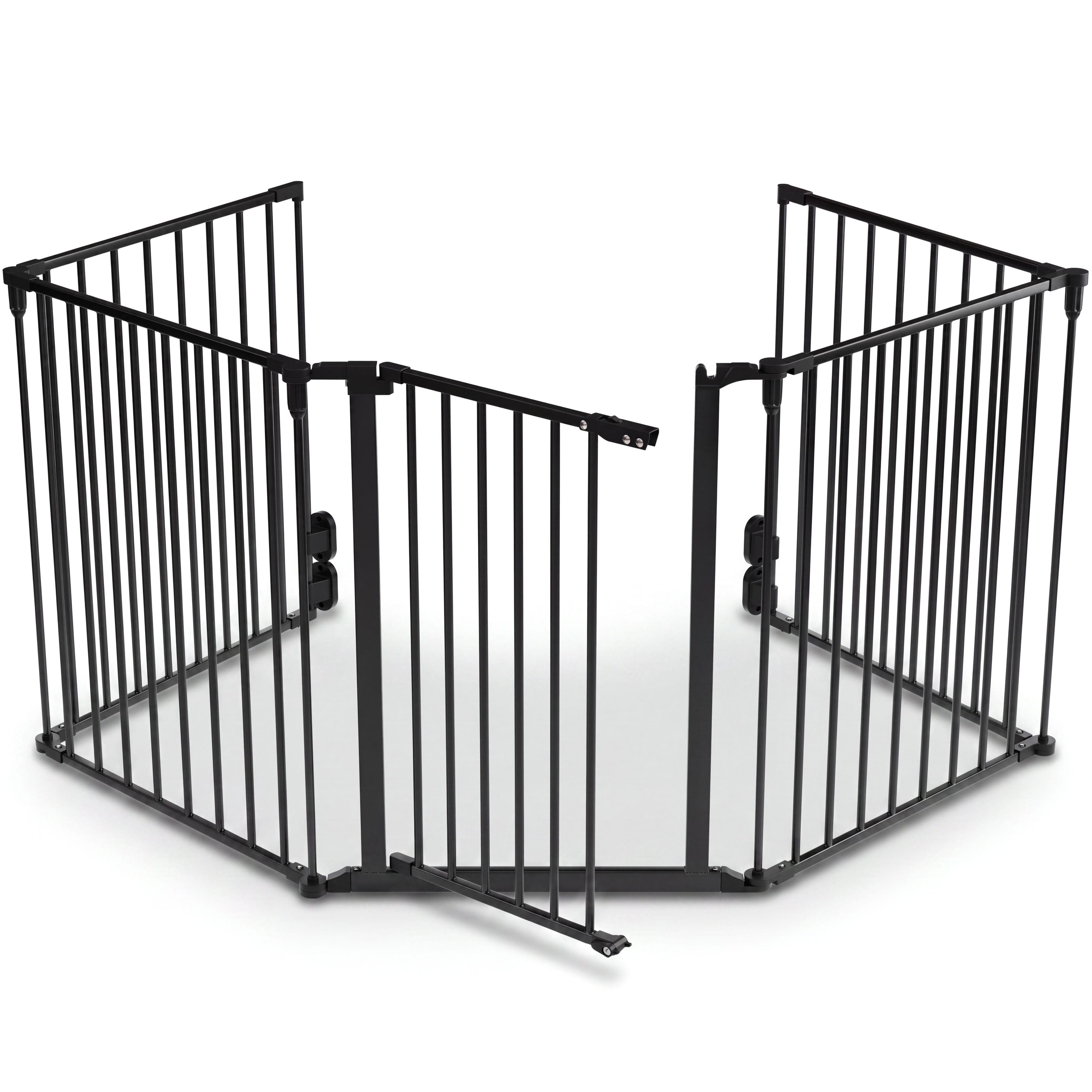 Image of Fireplace/oven Safety Grille, 300 Cm, With Door And Mounting Hardware
