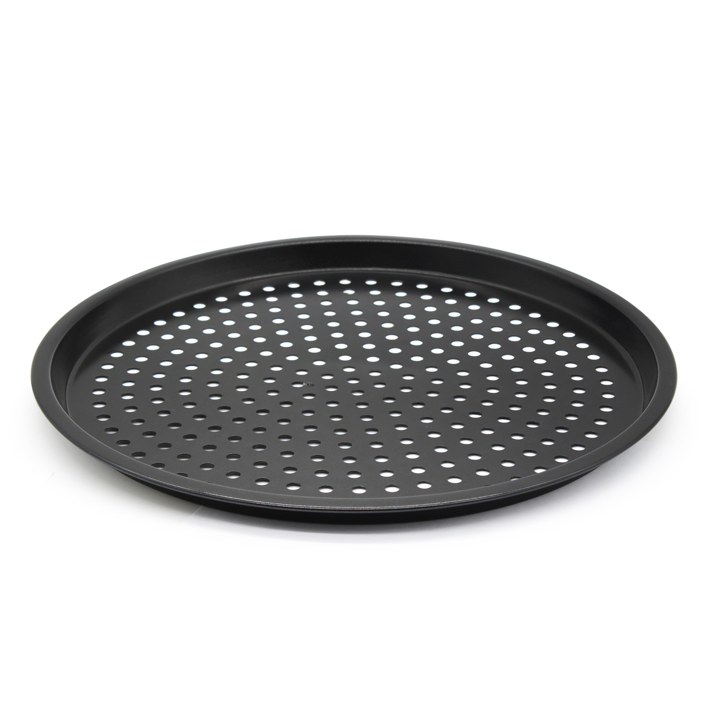 TEMU Set de 2 bandejas perforadas para hornear pizza, acero, tamaños 29 cm y 33,5 cm, bandeja para horno