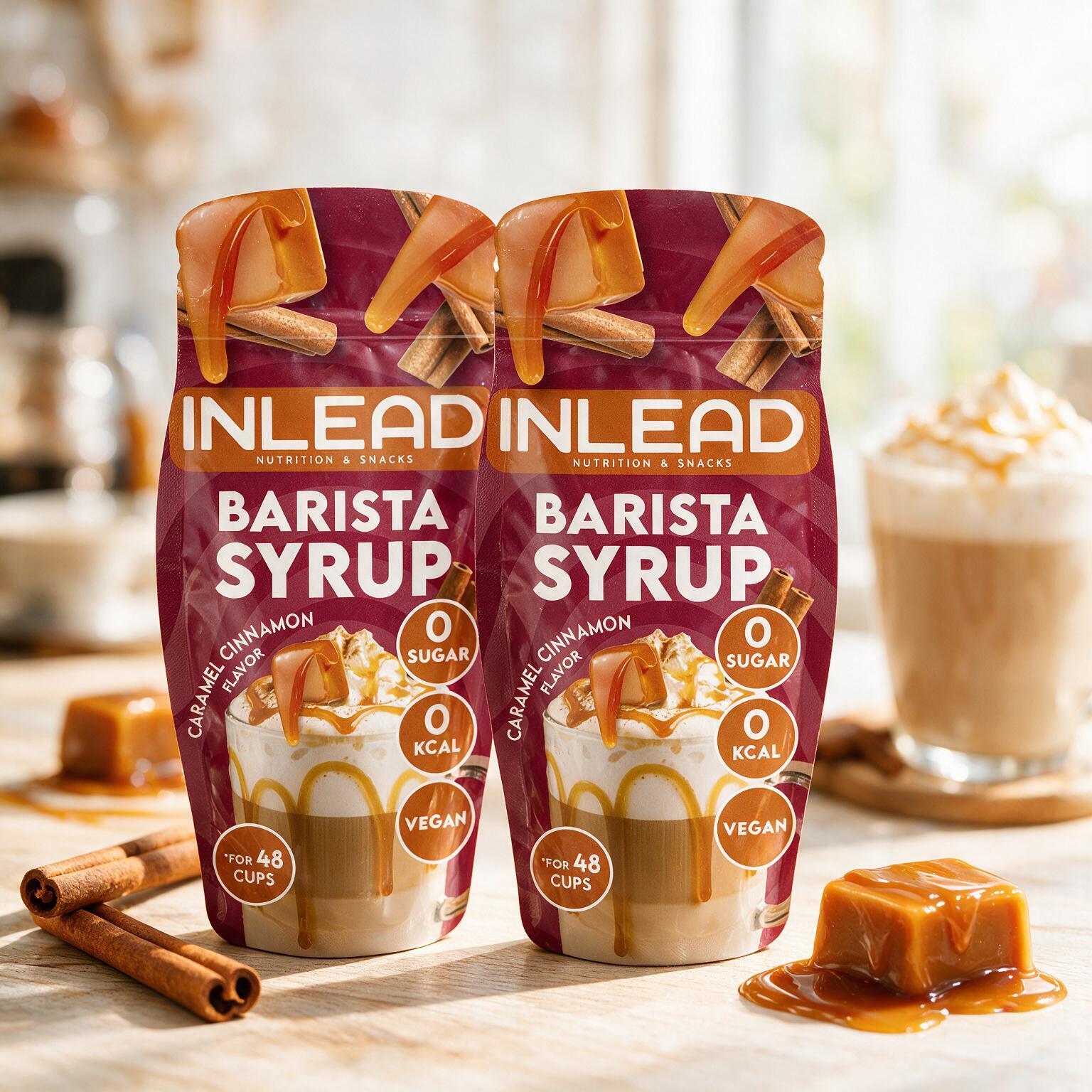 Image of 2er Pack - Inlead Barista-sirup - Caramel Cinnamon - 2x65ml