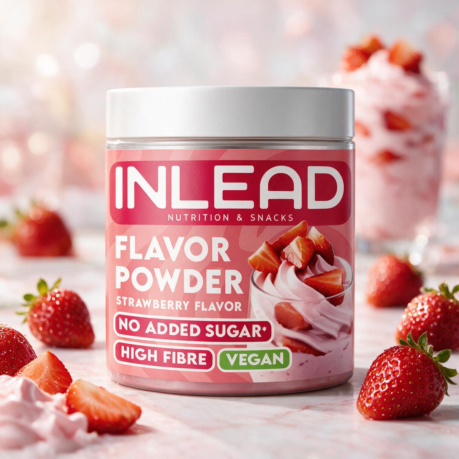 Image of Inlead Flavor Powder - Strawberry 90g