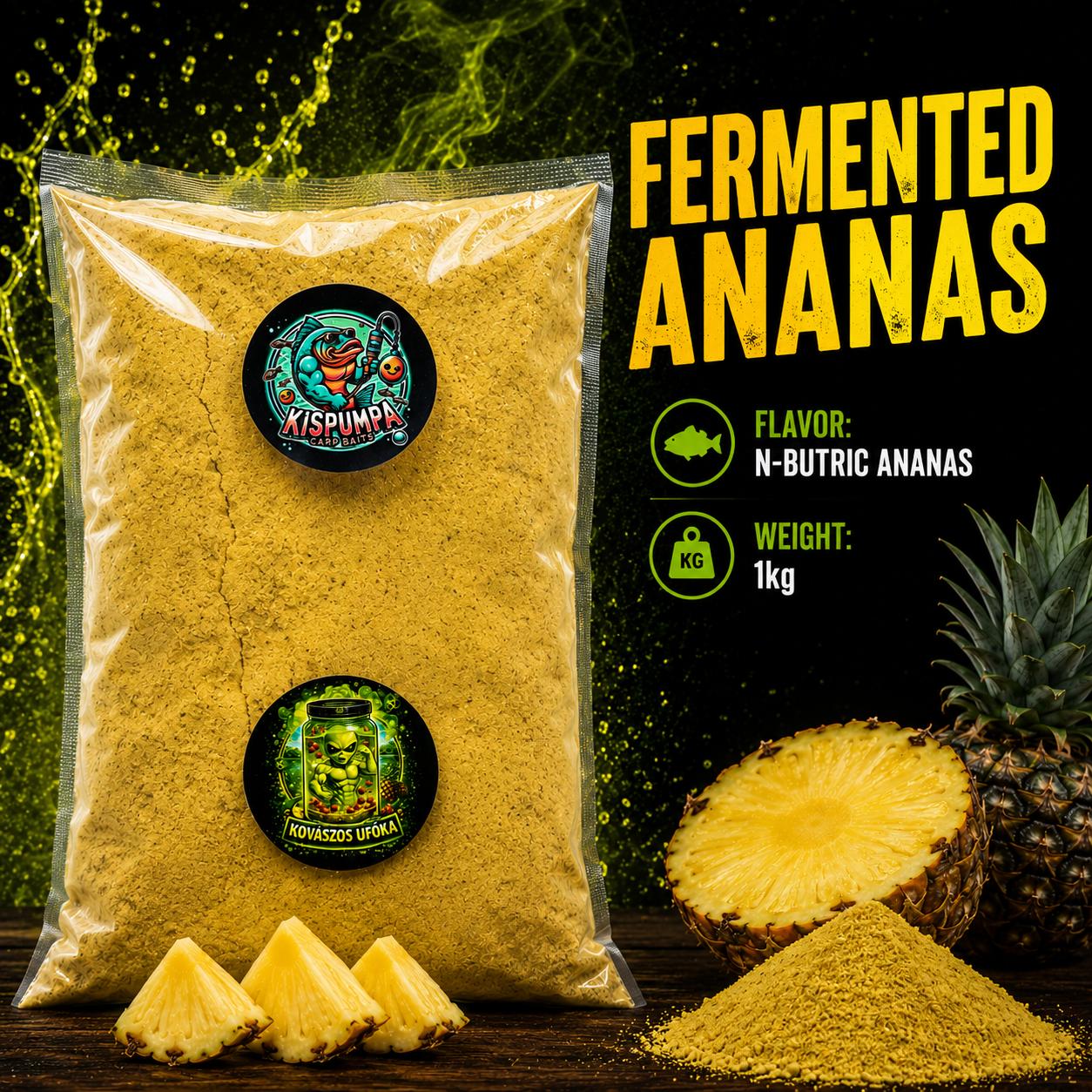 TEMU Materiale di Alimentazione 1kg N-Butirrico Esche per Mini Zucca d'Ananas Pan Sourdough UFOka