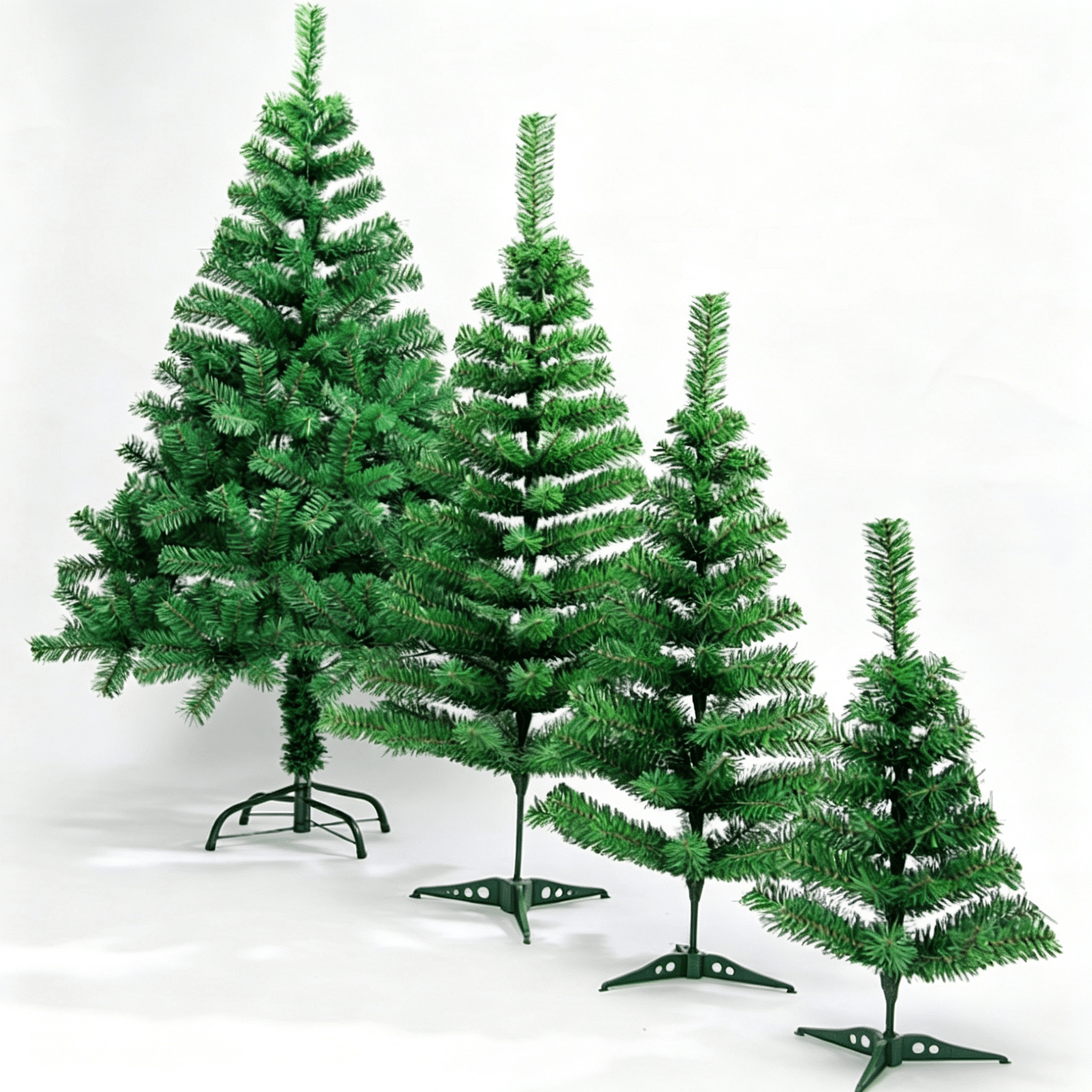 TEMU HOME Árbol Sencillo de Navidad Elegantes y de Calidad Tamaños Disponibles: 60 cm, 90 cm, 120 cm, 150 cm, 180 cm y 210 cm. Nuestros árboles están