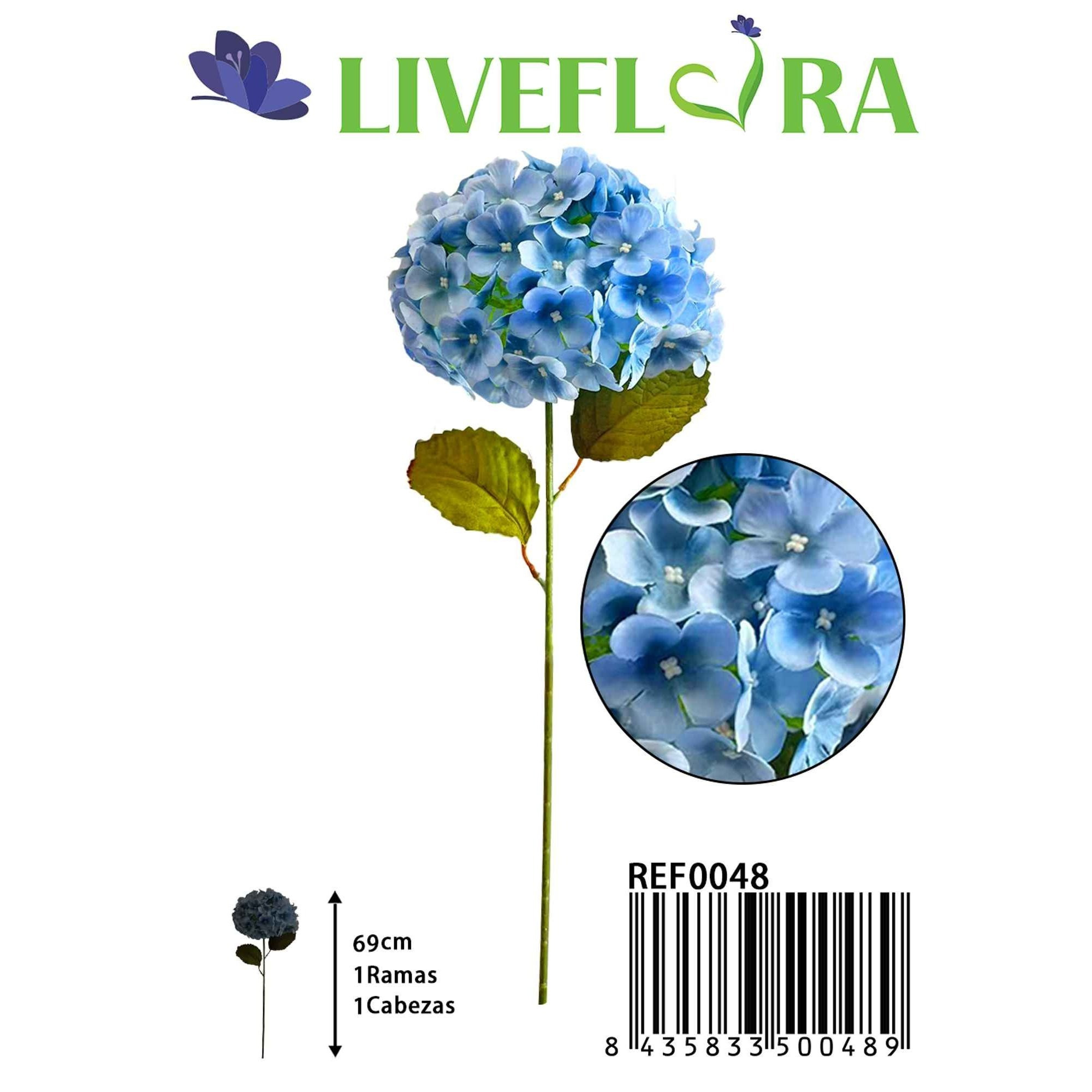 TEMU Hortensias Artificiales Grandes y Realistas, Flores Simuladas Completas para , de Mesa, Decoración del Hogar Interior, al , Oficina o Regalos