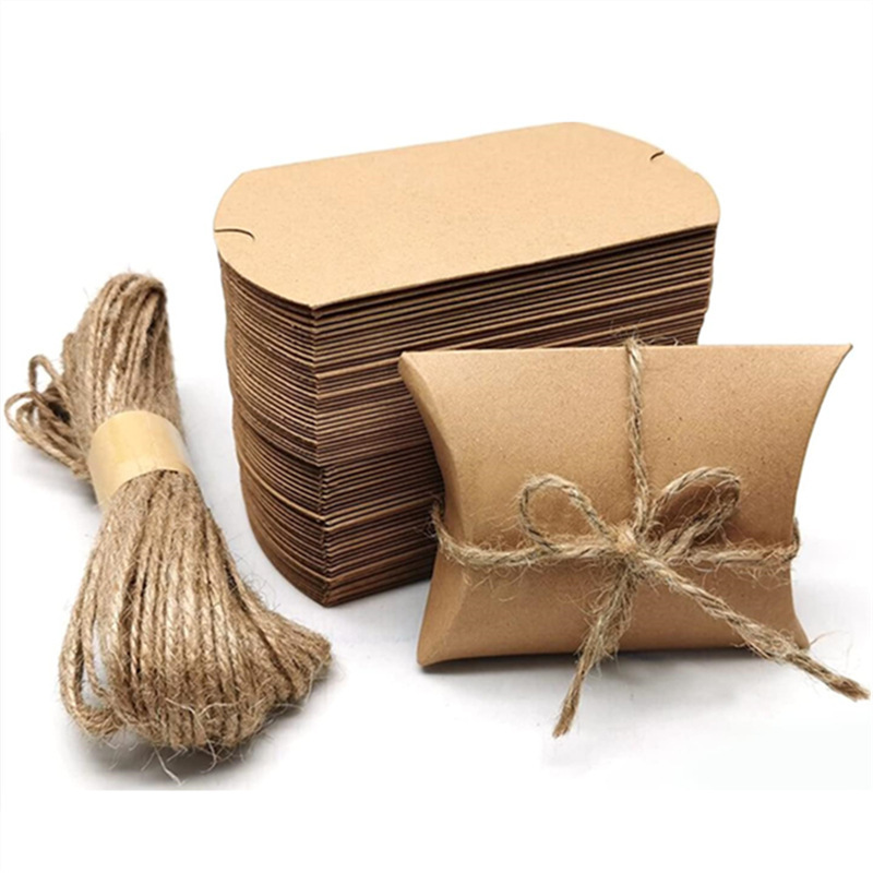 Image of 200pcs Scatoline In With Ribbon - Gift Boxes For Candies And Favors, Ideal For Parties, Weddings And Baby Showers, Decorative Packagings 9×6.5×2.5 Cm