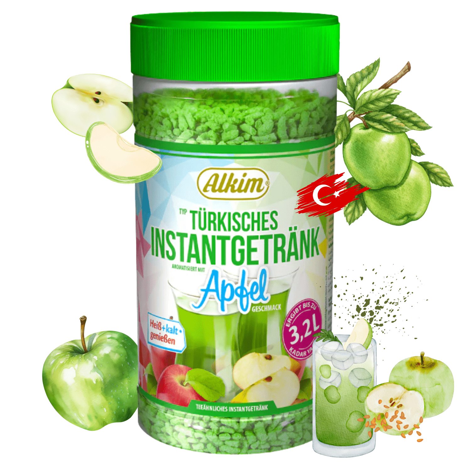 Image of Alkim Turkish Instant Drink 400g, Tea-like Beverages