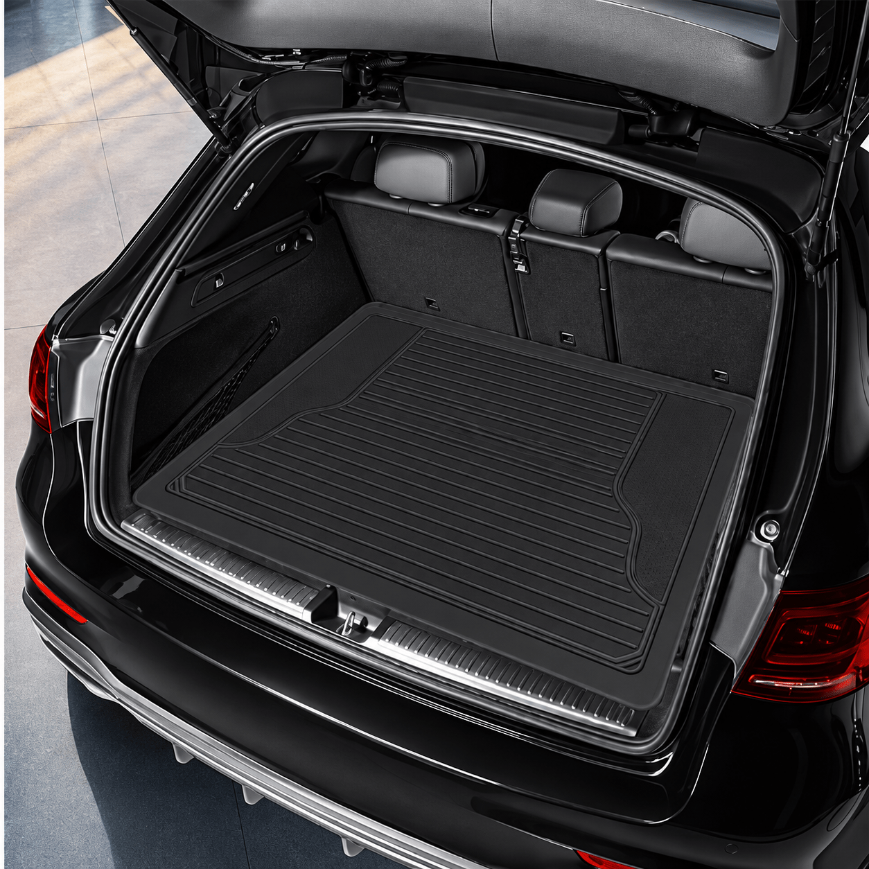 TEMU Alfombrilla de maletero universal 117×82 cm impermeable, resistente y fácil de limpiar, protector de maletero para coche