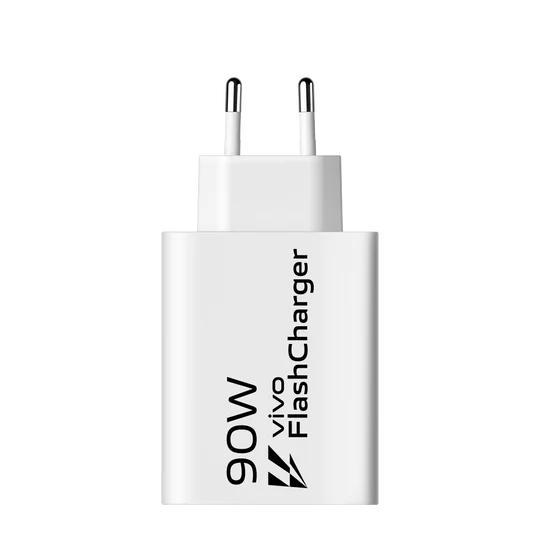 TEMU Cargador para vivo Pro Pro, FlashCharge de 90W, Blanco