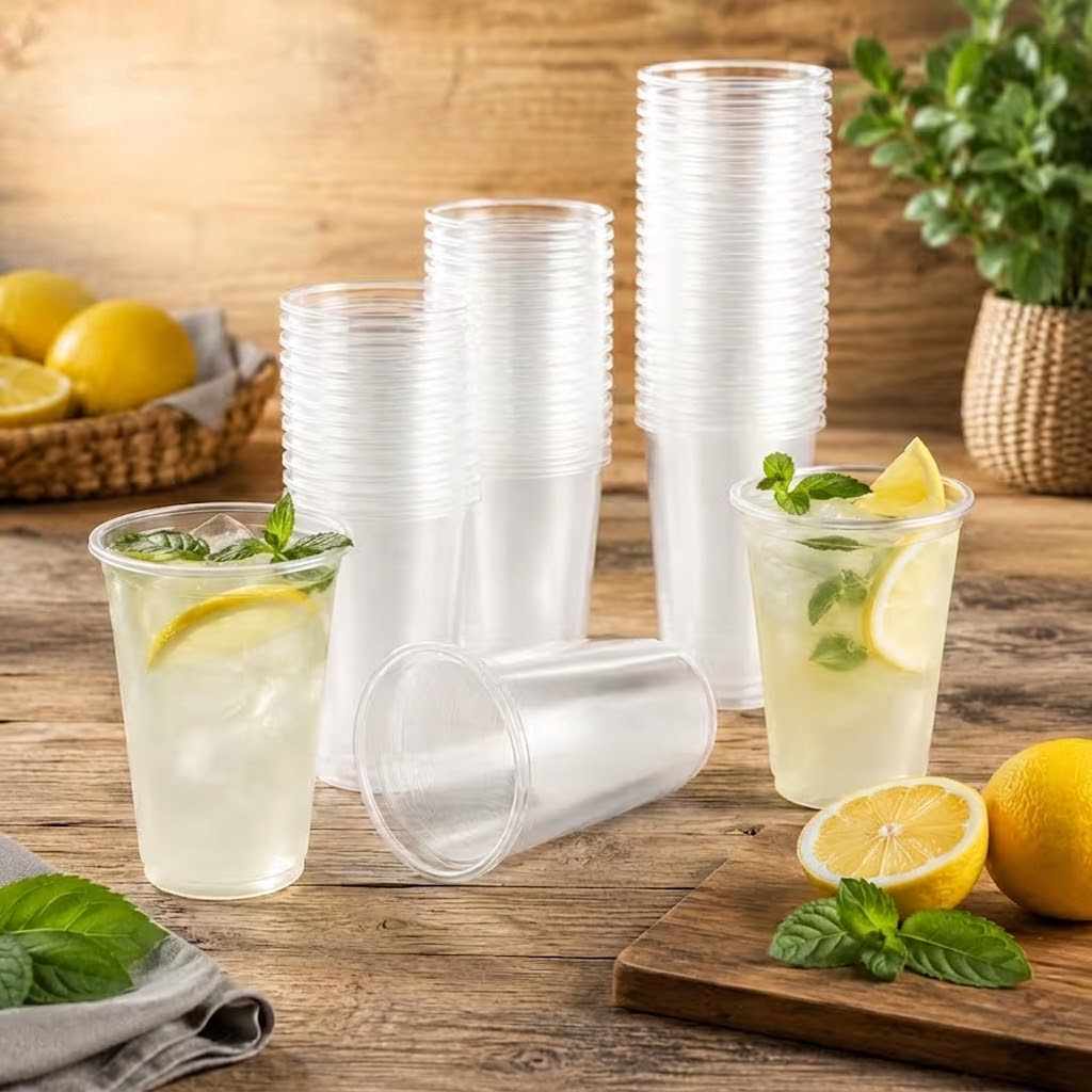 "plastic Drinking Cups, Disposable Party Cups (0.2l, 0.3l, 0.4l, 0.5l / 50-2000 Pieces) - "