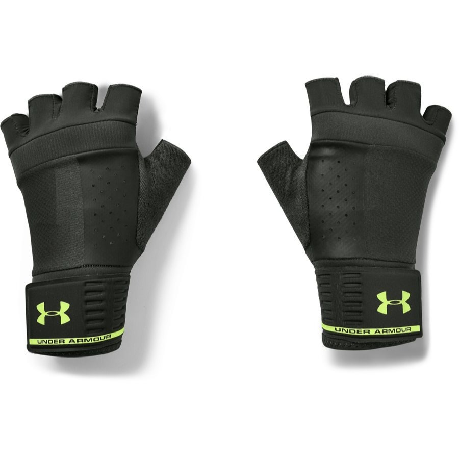 Under Armor Men's Weightlifting Gloves with Adjustable Wrist Strap