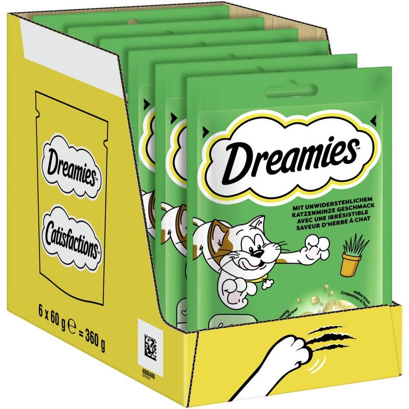 Dreamies™ Catnip 6 X 60g