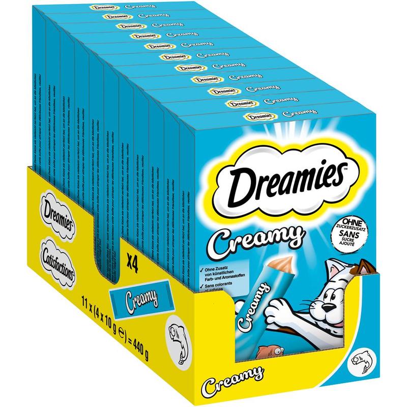 Dreamies™ Creamy Multipack Salmon 11 X 4 X 10g