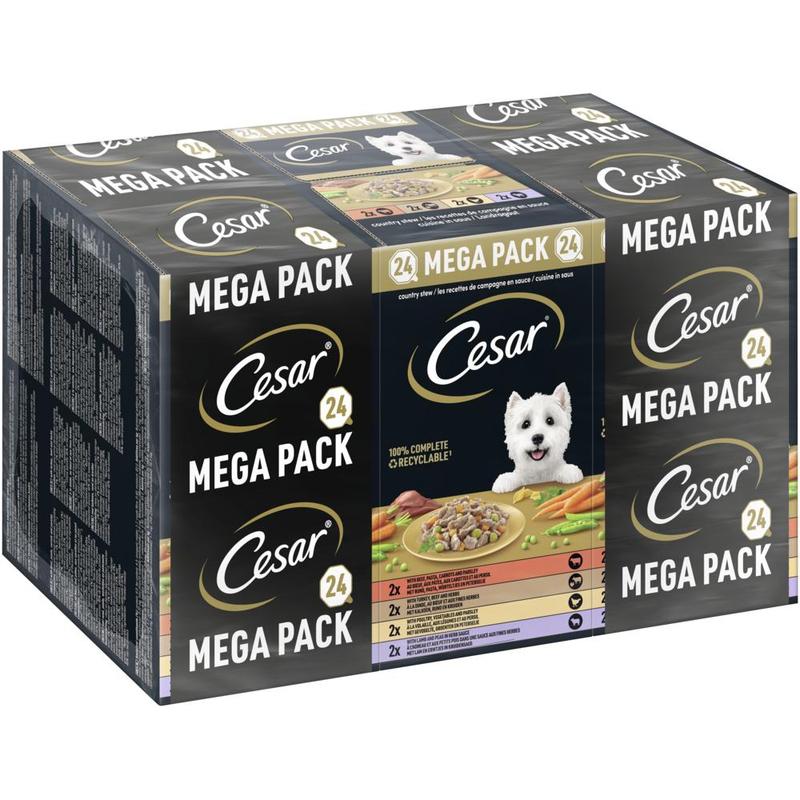 ® Bowl Multipack 24 Mega Pack Country Stew, 4 Varieties, 24 X 150g
