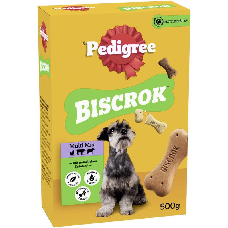 Pedigree® Biscrok™ Karton Multi Mix 500g