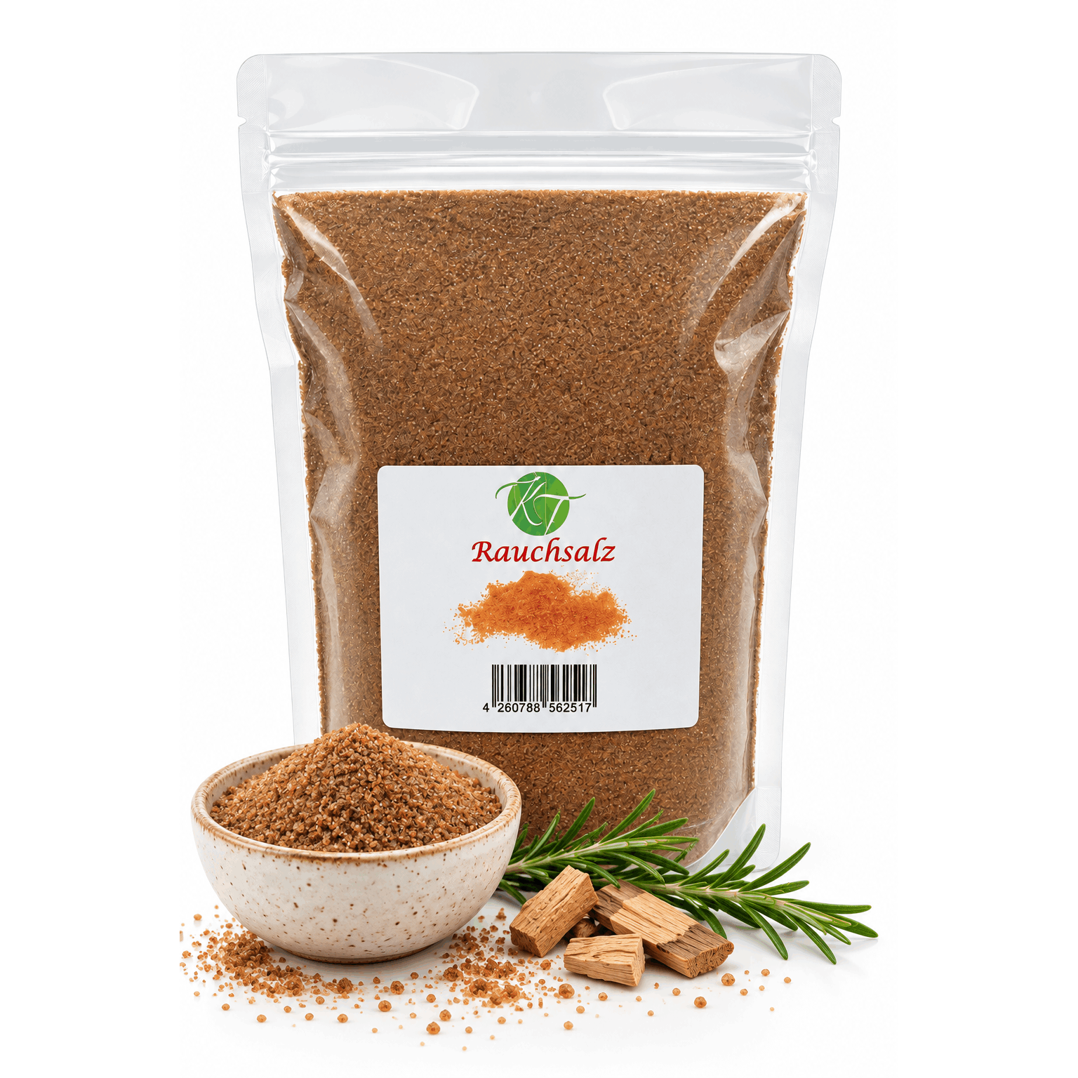 Image of 1000g / 1kg Smoked Salt Grilling Salt Spice Salt Smoked Seasoning - 1a Quality