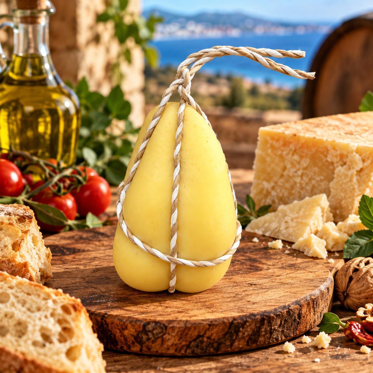 Image of Whole Provola Cheese Form From 900gr To 1kg Approximately