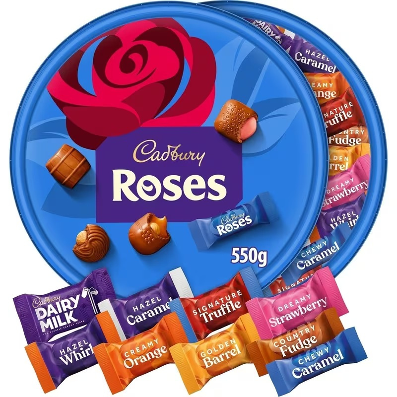 TEMU Celebrations Cadbury Roses Chocolate Tub Pack Of 550g
