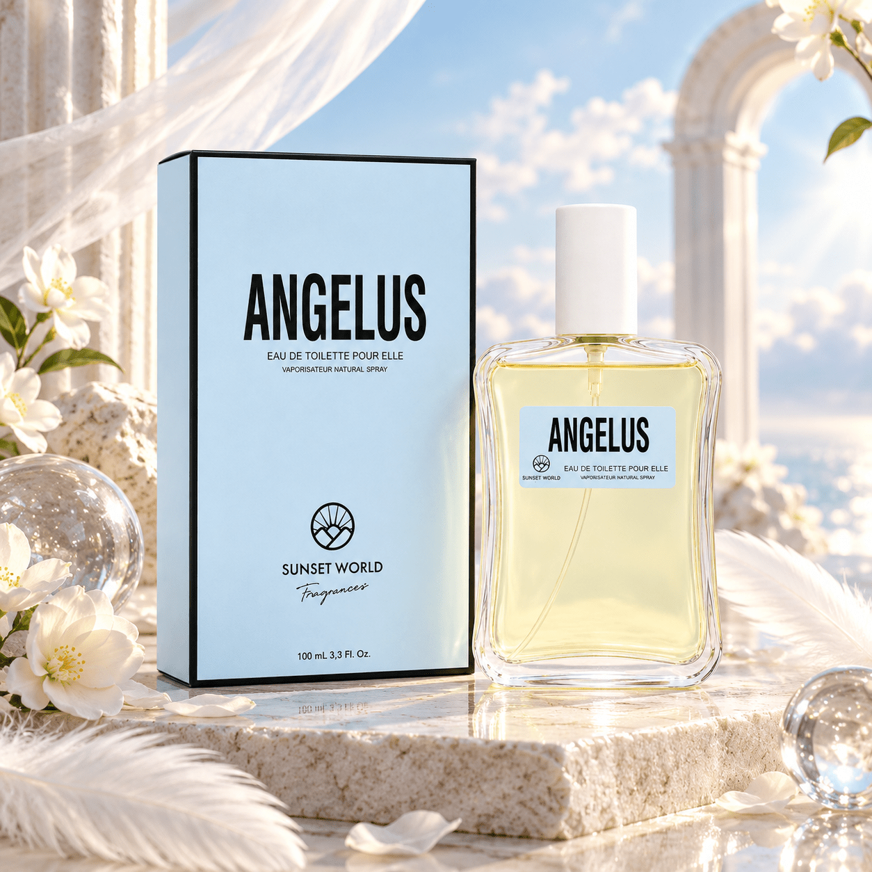 TEMU Parfum pour Femme par Fragrances 100 ml Eau de Parfum – Fragrance Féminine , Douce et Lumineuse
