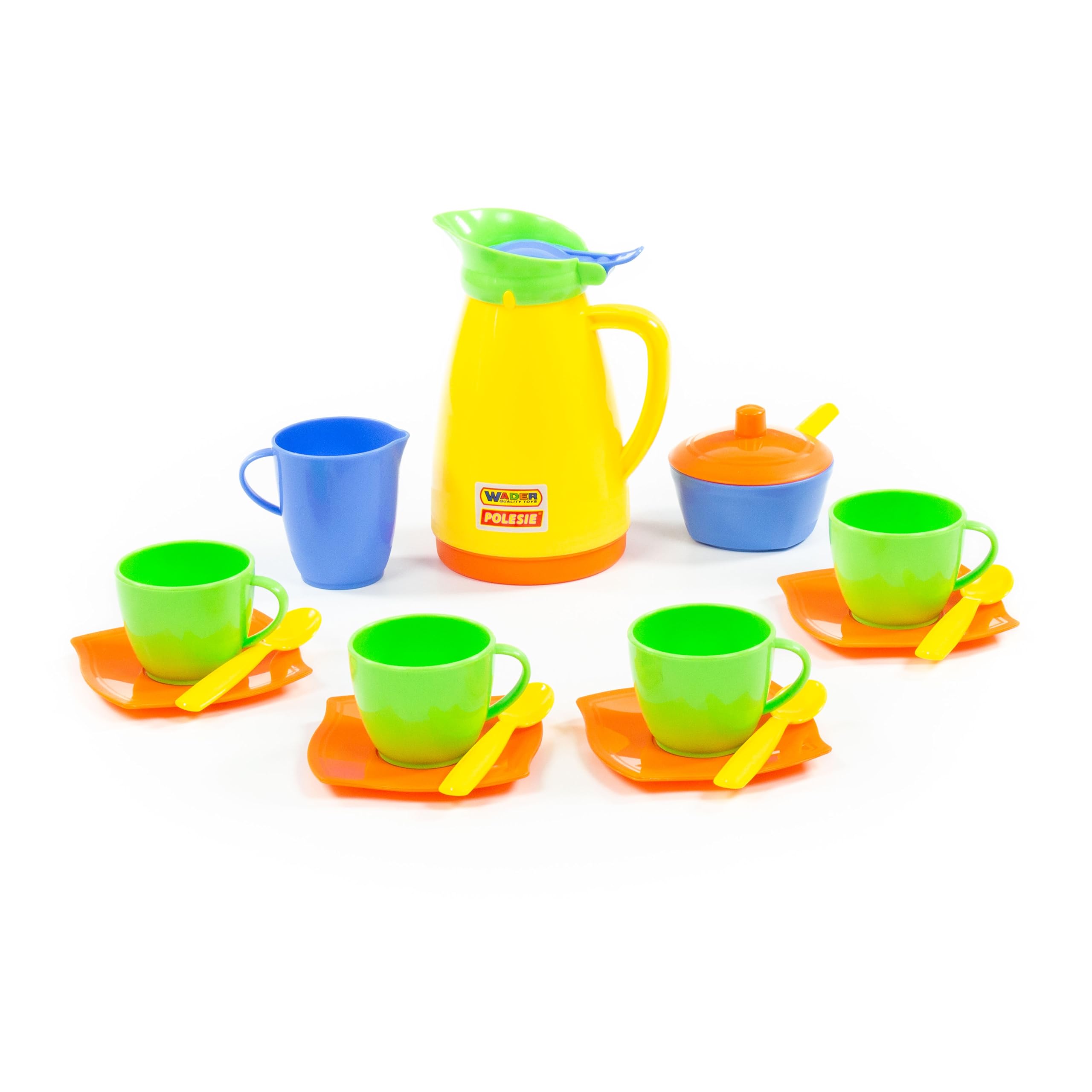 Image of 16-piece Service Set: Coffee Set, Tea Set, Doll Set, Children's Set