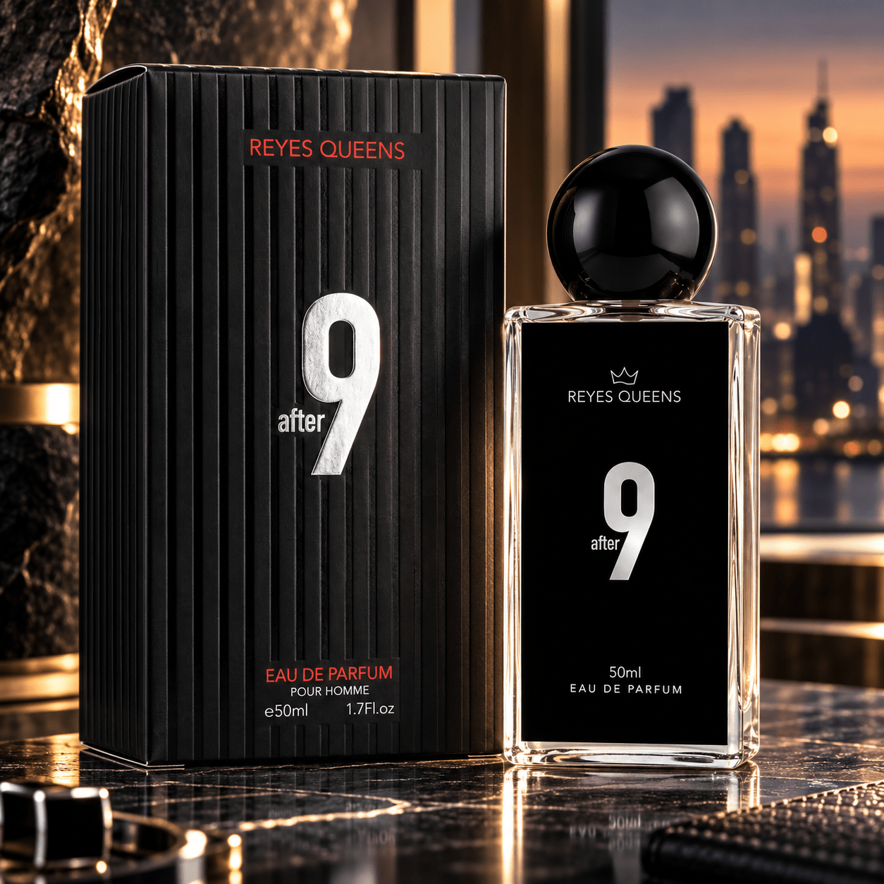 Image of After 9 Perfume For Men, 50 Ml Eau De Parfum – Reyes Queens Masculine Fragrance