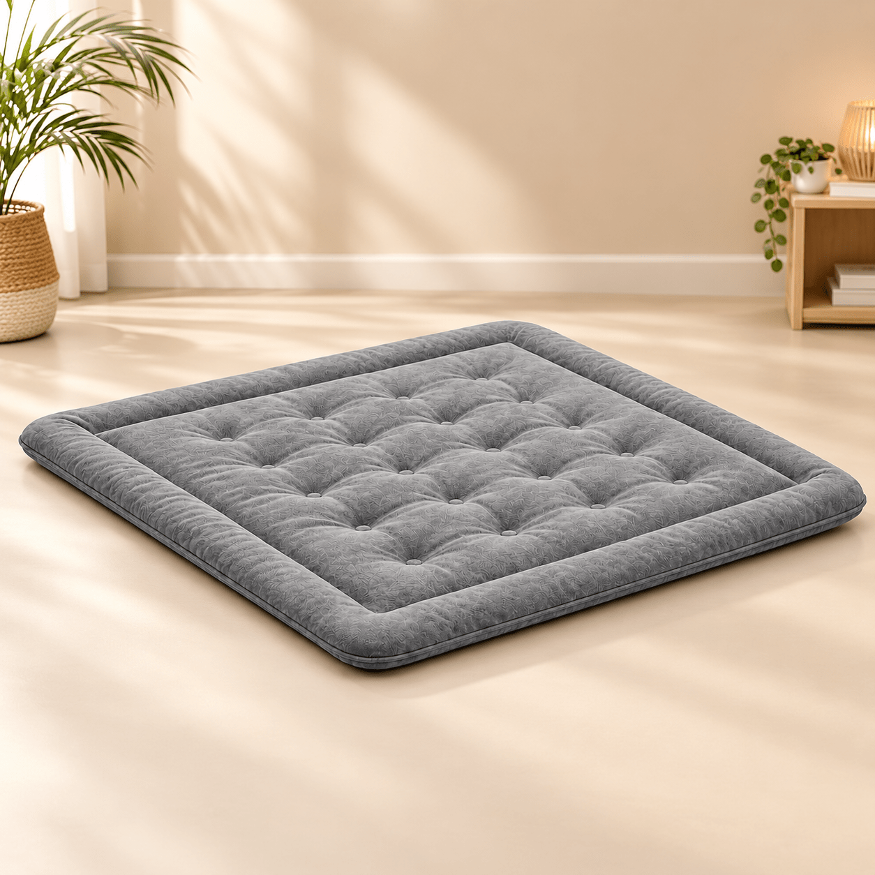 TEMU Extra-large Winter Warm Plush Dog Bed | Thickened , Bed, Dog Sleeping Mattress| Fall/ |