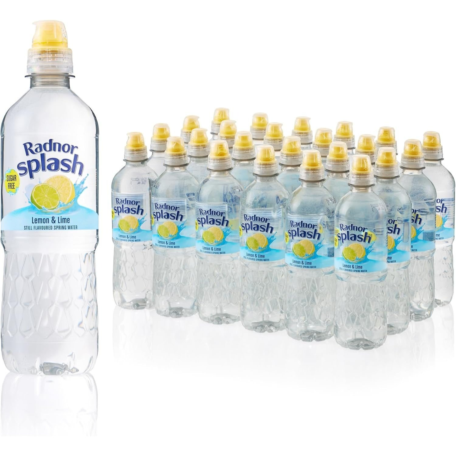 TEMU Radnor Splash Still Lemon & Lime Flavoured Water Pack Of 24 X 500ml
