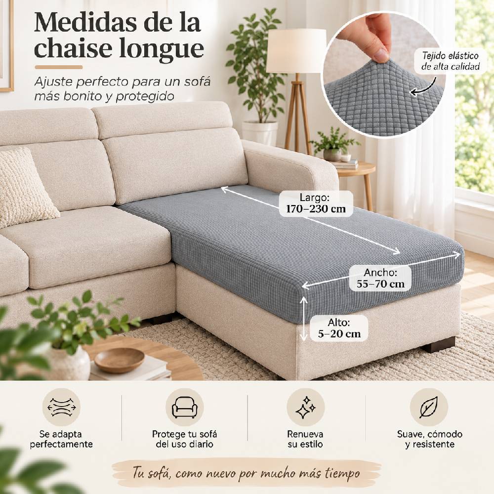 TEMU para sofá | Cojín de asiento para sofá | Protector de sofá para mascotas | de cobertura total para sofá | Tejido de elasticidad | Fácil de