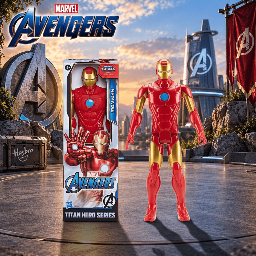 Image of Hasbro Iron Man Ruchoma Figure 30cm E7873 Blast Gear