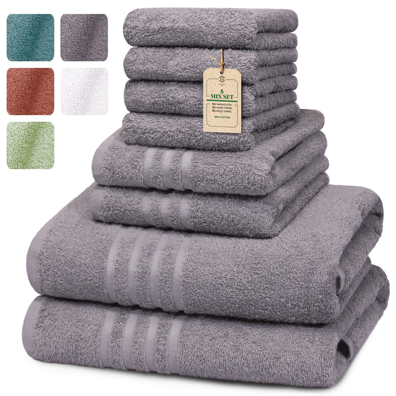 Image of Terry Towels Homeburg Core 400gsm Set 8 Mix