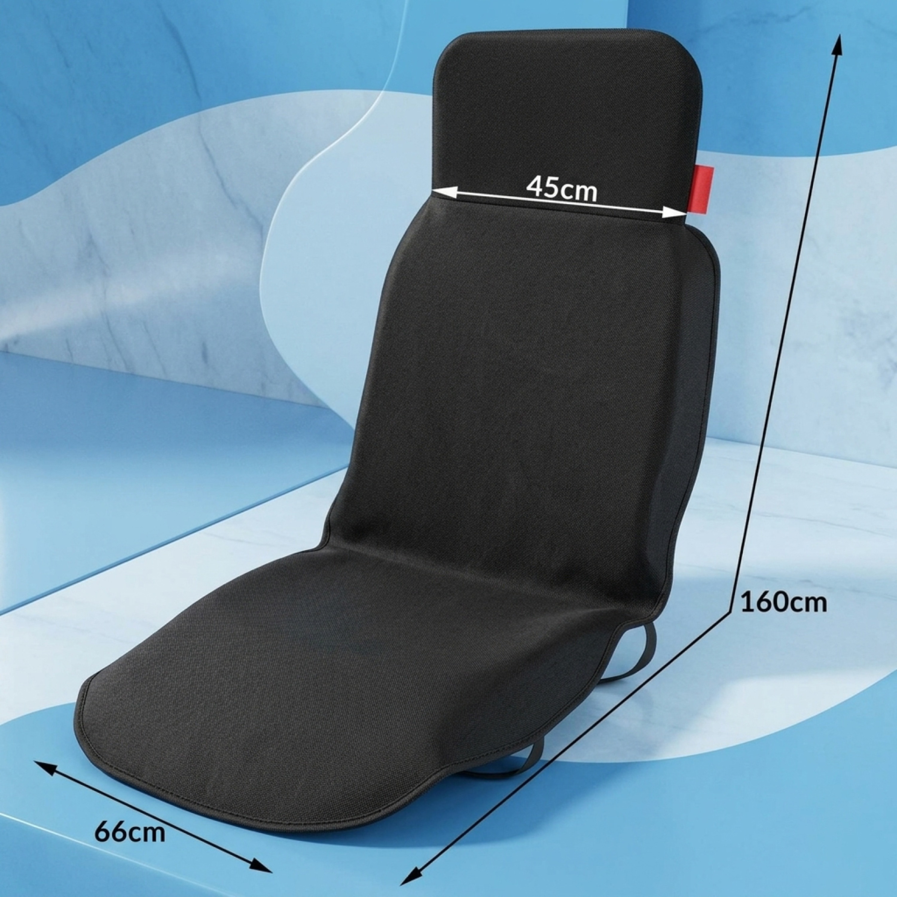 Image of Universal Water-repellent 600d Oxford Car Seat Covers, Front Seat Protectors For Cars, Workshop Use