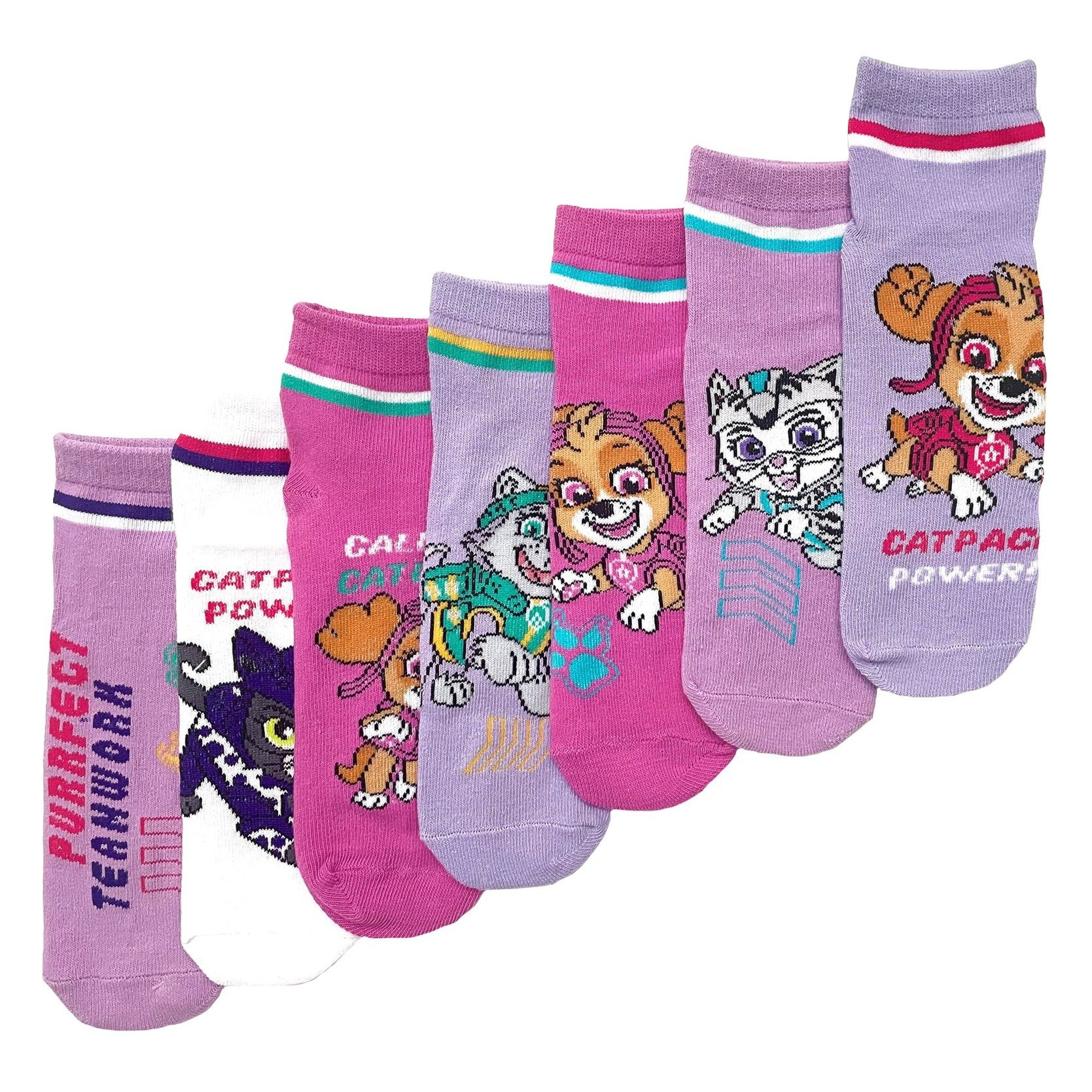 Image of Cat Pack Girls Set 7 Pairs